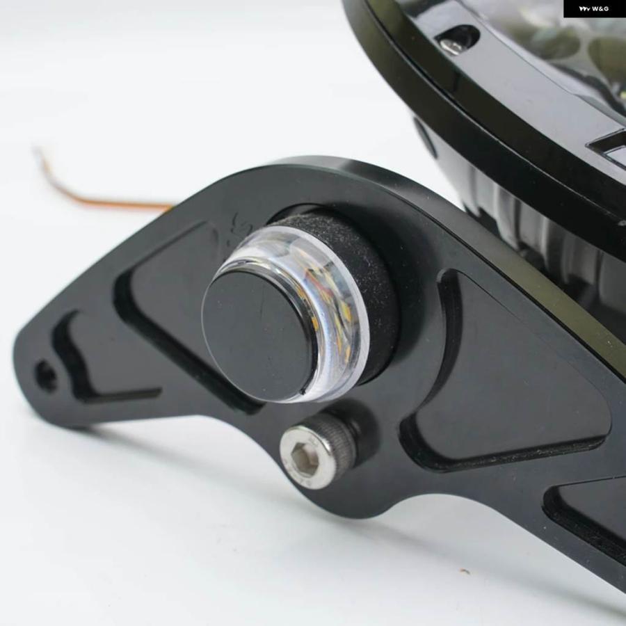 並行輸入品MSX125 2013-2016 ドゥカティ VENOM X12RS 125 フロント フォーク 60W LED ヘッドライト スポット 60W_8