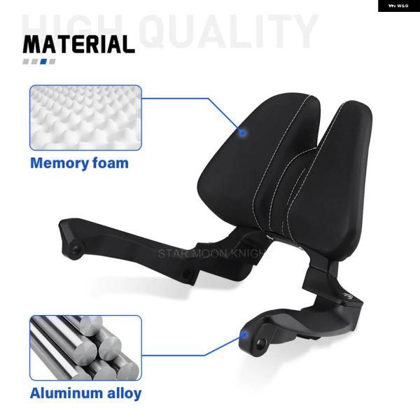 並行輸入品ホンダ ADV 350 ADV350 2022- FORZA NSS 350 NSS350 2023- バイク リア用 クッション バックレスト パッド_4
