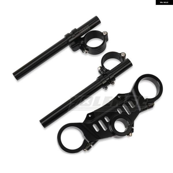 並行輸入品オートバイ ショック アブソーバー ダンパー ハンドルバー ハンドルバー ブレースフロント フォーク ブラケット トリプルクランプ450SR 450 S_1