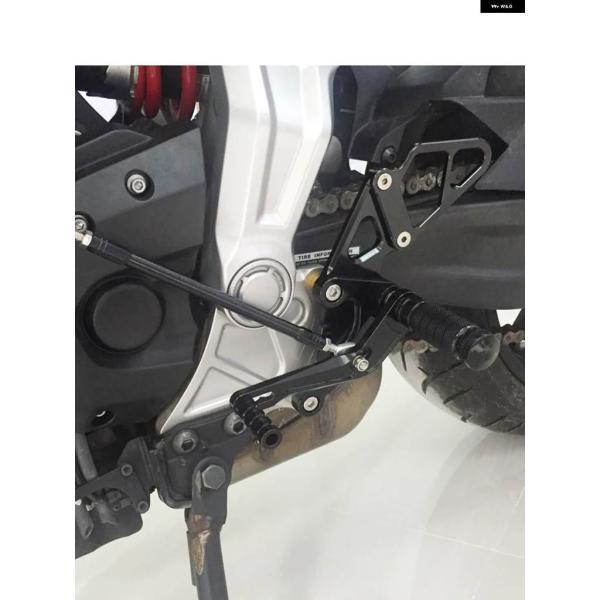 並行輸入品2022 2023 ヤマハ MT07 FZ07 MT-07 FZ-07 XSR700 2013-2021 CNC調整可能 リアセット フットペグ フットレスト フットペダルペグ_2