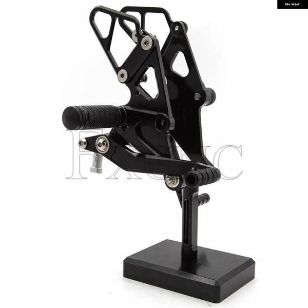 並行輸入品2022 2023 ヤマハ MT07 FZ07 MT-07 FZ-07 XSR700 2013-2021 CNC調整可能 リアセット フットペグ フットレスト フットペダルペグ_4