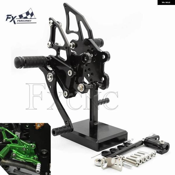 並行輸入品YZF-R3 リアセット ヤマハ YZF R3 MT-03 MT03 2014-16-2020 調整可能 オートバイ フットペグ リアセット フットペグ フットレスト_1