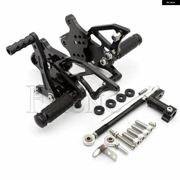 並行輸入品YZF-R3 リアセット ヤマハ YZF R3 MT-03 MT03 2014-16-2020 調整可能 オートバイ フットペグ リアセット フットペグ フットレスト_4