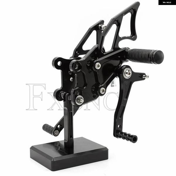 並行輸入品YZF-R3 リアセット ヤマハ YZF R3 MT-03 MT03 2014-16-2020 調整可能 オートバイ フットペグ リアセット フットペグ フットレスト_5