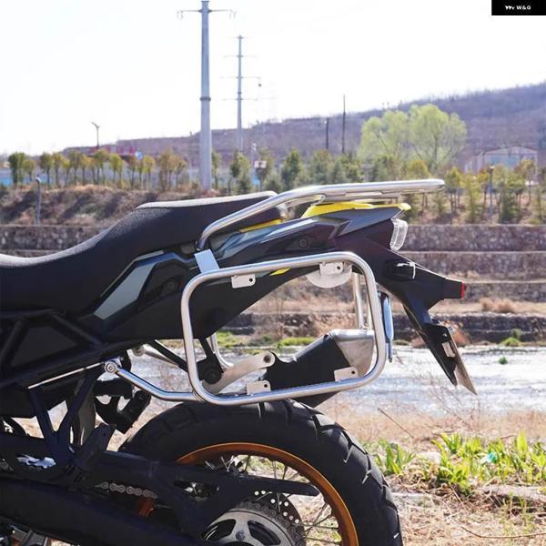 並行輸入品800 DE オートバイ アクセサリー サドルバッグ サイドツール ボックス ブラケット スズキ 800DE 2023-25 トップケース ラゲッジ パニア_5