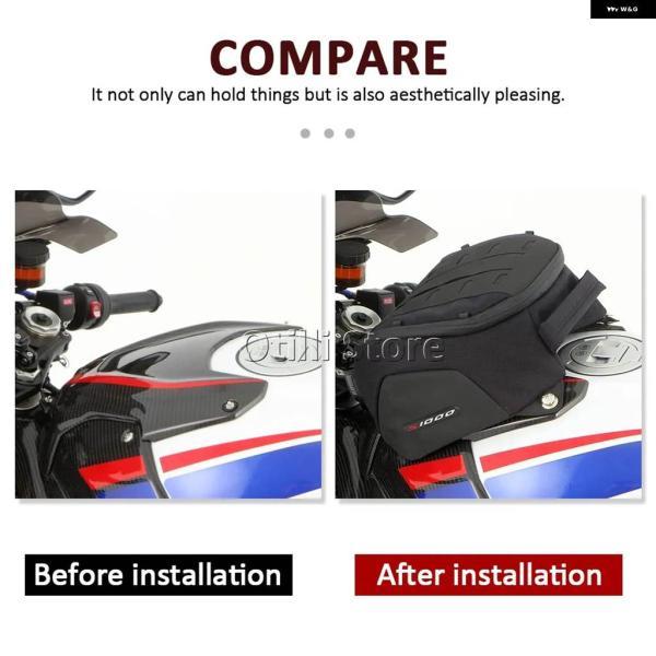 並行輸入品2019- バイク アクセサリー 燃料 タンクバッグ キャリア 収納 スポーツバッグ ブラック BMW S1000RR S1000RR R