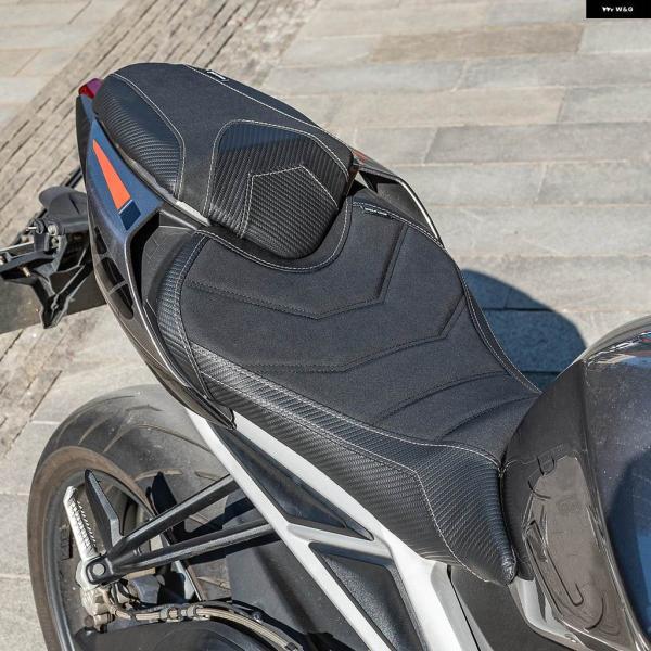 並行輸入品トライアンフ STREET TRIPLE 765 765S 765R オートバイ フロントドライバー シートカバー ピリオンリア パッセンジャー クッション カウル 20_5