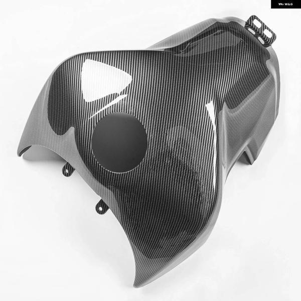 並行輸入品燃料 ガスタンク フェアリング カウル ヤマハ MT09 2012-2020 2019 オートバイ アクセサリーカーボンタンクカバー ガード_3