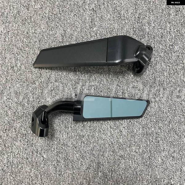 並行輸入品CBR650 バイク ミラー カスタム 風力翼 回転バックミラー ホンダ CBR650R CBR 650 CB650R 2019-23の画像
