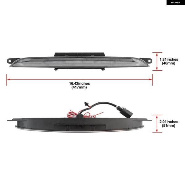 並行輸入品3-IN-1 LED リア バンパー フォグライト アセンブリ 2007 2008 2009-2013 アウディ TT 8J 第2世代 ブレーキ テールライト バックアップ リバの画像