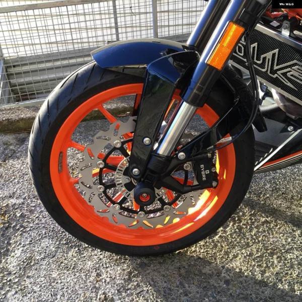 HEAD スノボブーツ　24.5cm 並行輸入品DUKE 125 200 390 RC125 RC200 RC390 2012-16 CNC 300MM