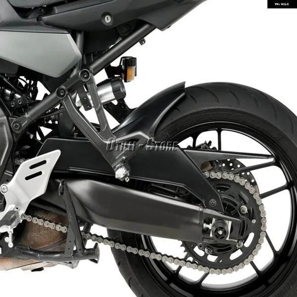並行輸入品リアフェンダー ヤマハ TRACER9 TRACER 9 TRACER 9 GT 2021-24 オートバイ ブラック/カーボン マッドガード ABS マッドガードの画像