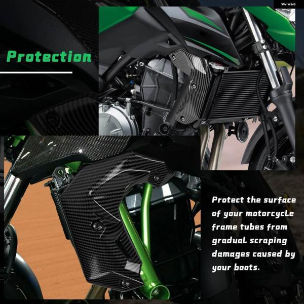 並行輸入品Z650 ラジエーター サイドカバー カワサキ Z 650 2017 208 2019 オートバイ フェアリング パーツ 左右カバー パネル アクセサリーの画像