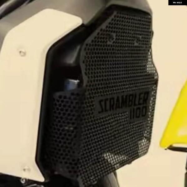 並行輸入品オートバイ ドゥカティ スクランブラー 1100 スポーツ 2018 - 23 ラジエーター グリル ガード オイルクーラー カバー SCRAMBLER1100_4