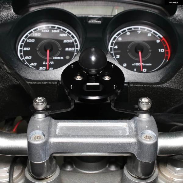 並行輸入品アプリリア RSV TUONO DORSODURO 1200 MV AGUSTA BRUTALE 675 ハンドルバー GPS 電話 ホルダー オートバイ ナビゲーション ブラケット_5