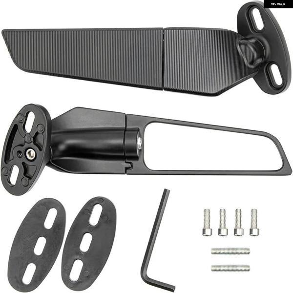 並行輸入品ミラー ヤマハ R3/R25 2014-2021 /R15 V.3 V.4 2017-2024 バイク ミラー カスタム ウィング 調整可能 リアビューの画像