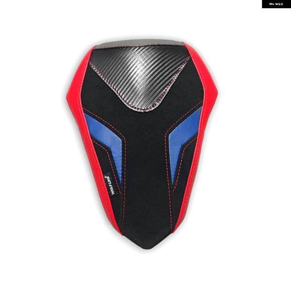 並行輸入品ホンダ RR 2017 2018-2024 オートバイ フロントソロ 厚手レザーシートカバー リアパッセンジャー クッション パッド アクセサリーの画像