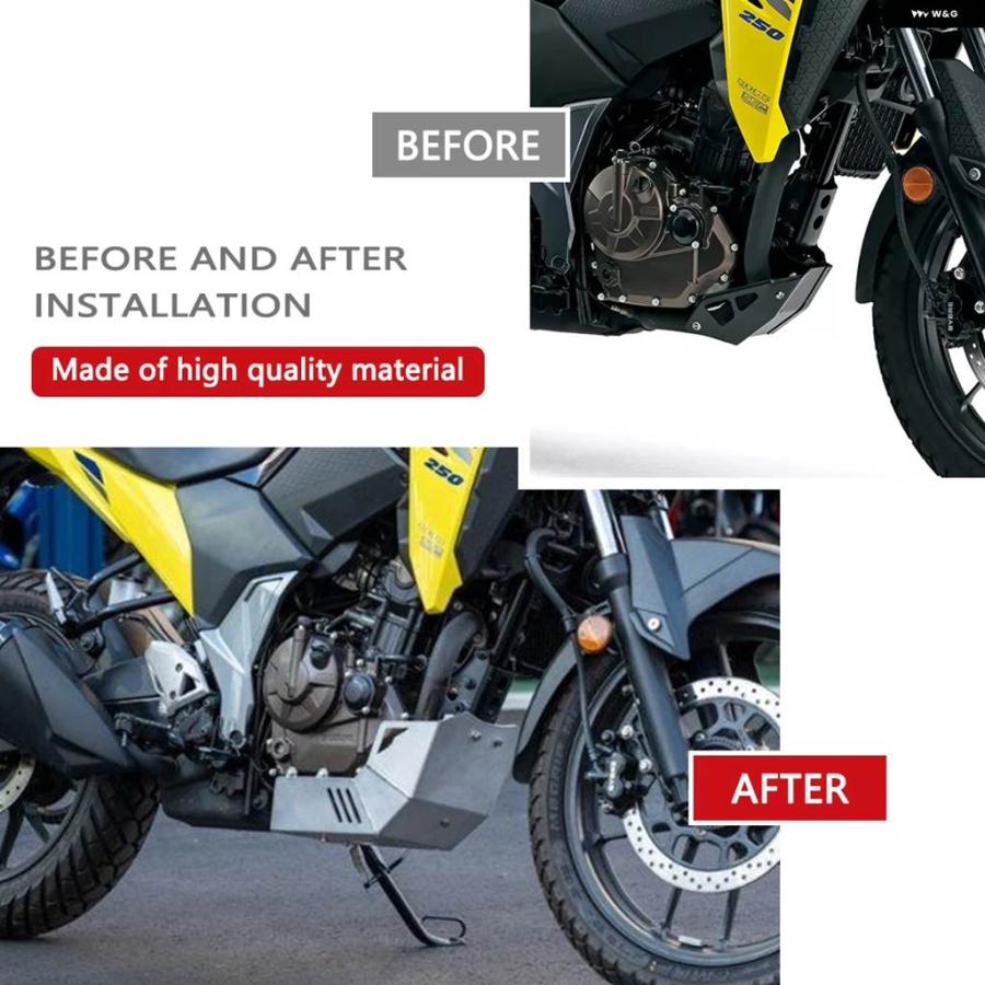 並行輸入品オートバイ 250SX エンジン シャーシカバー ガードボトムスキッドプレート VSTROM 250SX 2023-2025_4