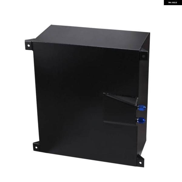 並行輸入品80L 燃料タンク Aセット ミラー ポリッシュ 燃料バッテリー キャップ /フォーム内蔵 センサー付き アルミ ブラック シルバー OCC049の画像