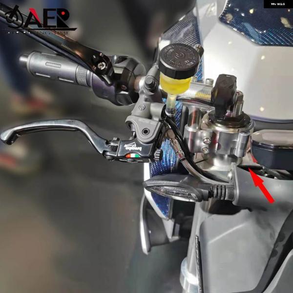 並行輸入品51MM オートバイ レーシングライザーアップクリップオン ハンドルバー ハンドルバー フォーク クランプ_1