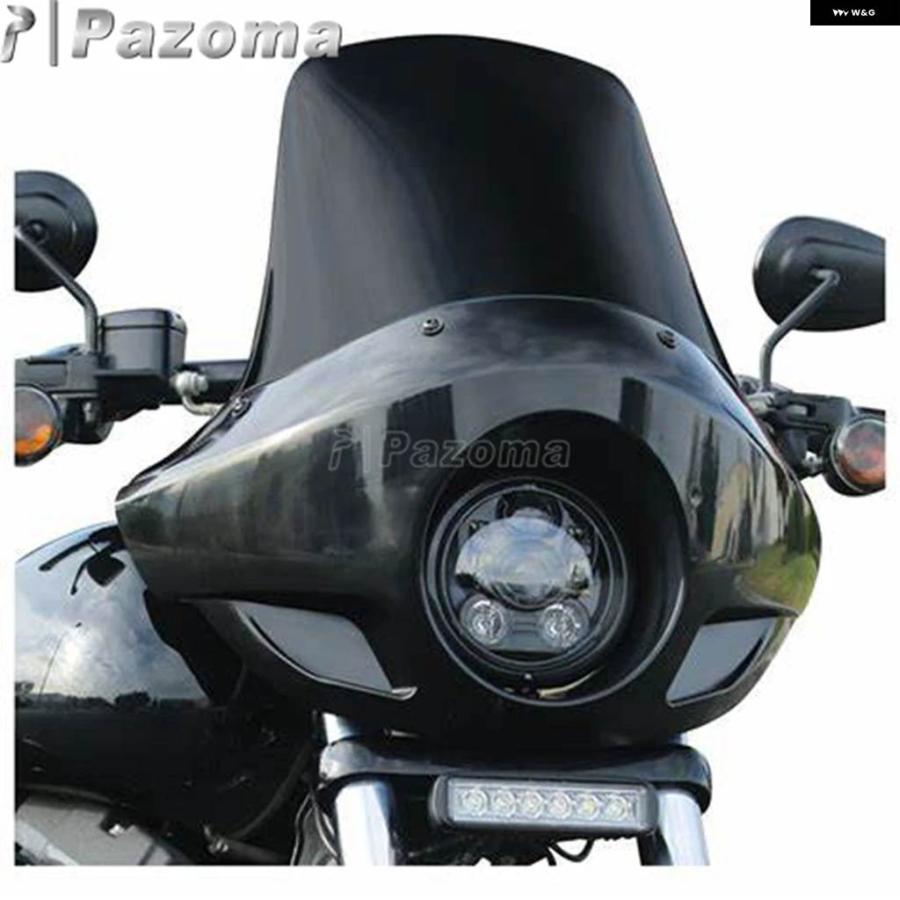 並行輸入品ハーレー スポーツスター B10-2001 ヘッドライト ツーリングスポーツ フェアリング 35-49MM フォーク 用 5.75インチ バイク ヘッドライ_9