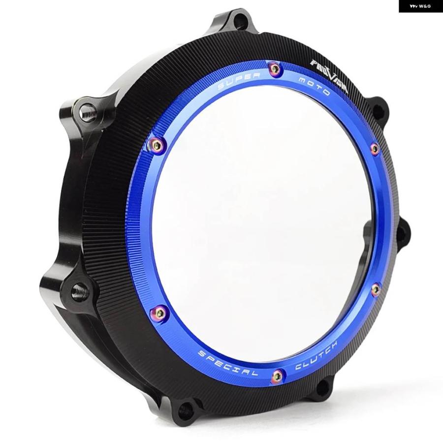 並行輸入品ヤマハ YZ450F 2003-2009 WR450F 2003-2015 YZ WR 450F エンジン クラッチケースガード用クリアクラッチカバーの画像