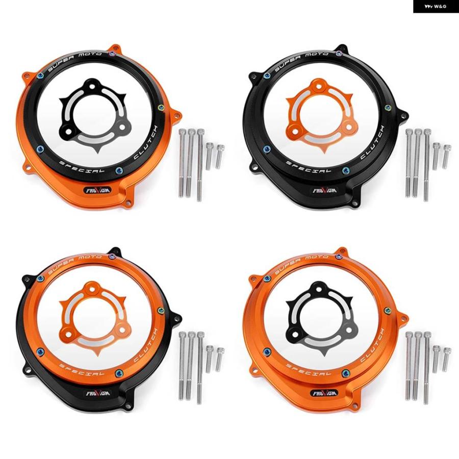並行輸入品KTMスーパーデューク1290 R GT 1290R 1290R 1290R 1290 スーパーデュークR/GT用 オートバイ エンジン クリアクラッチカバー 2014-2023 2020 2の画像