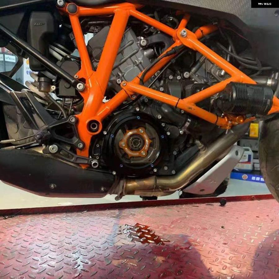 並行輸入品KTMスーパーデューク1290 R GT 1290R 1290R 1290R 1290 スーパーデュークR/GT用 オートバイ エンジン クリアクラッチカバー 2014-2023 2020 2の画像