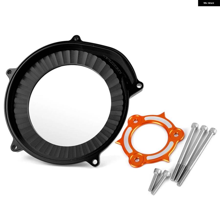 並行輸入品KTMスーパーデューク1290 R GT 1290R 1290R 1290R 1290 スーパーデュークR/GT用 オートバイ エンジン クリアクラッチカバー 2014-2023 2020 2の画像