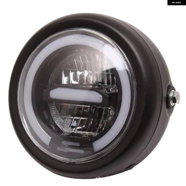 並行輸入品ハーレー レトロライト ホンダ CB400用LED バイク 6.5インチ デイタイム アパーチャーフロント ヘッドライトの画像