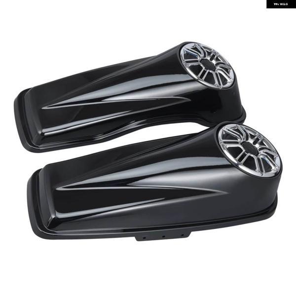 並行輸入品ハーレー ツーリング 6.5インチ サドルバッグ 蓋 スピーカー ホーン付きELECTRA GLIDE ROAD GLIDE STREET GLIDE ROAD KING 2014-2021の画像