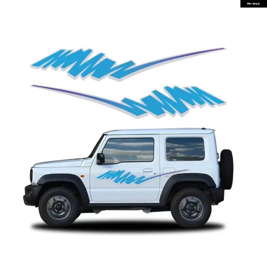 並行輸入品 ジムニー JB64W JB74W 車用ドアサイド ステッカー ボディ
