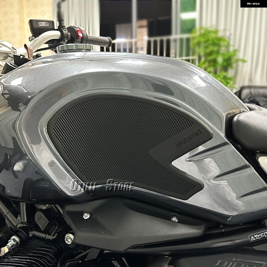 ブランド登録なし - 並行輸入品 RNINET 自動二輪車 側面貯蔵タンク パッド BMW R9T R NINET ピュアレーサー アーバンスクランブラー ステッカー 上滑り打ちきり 傷押しとどめる デカール R9T