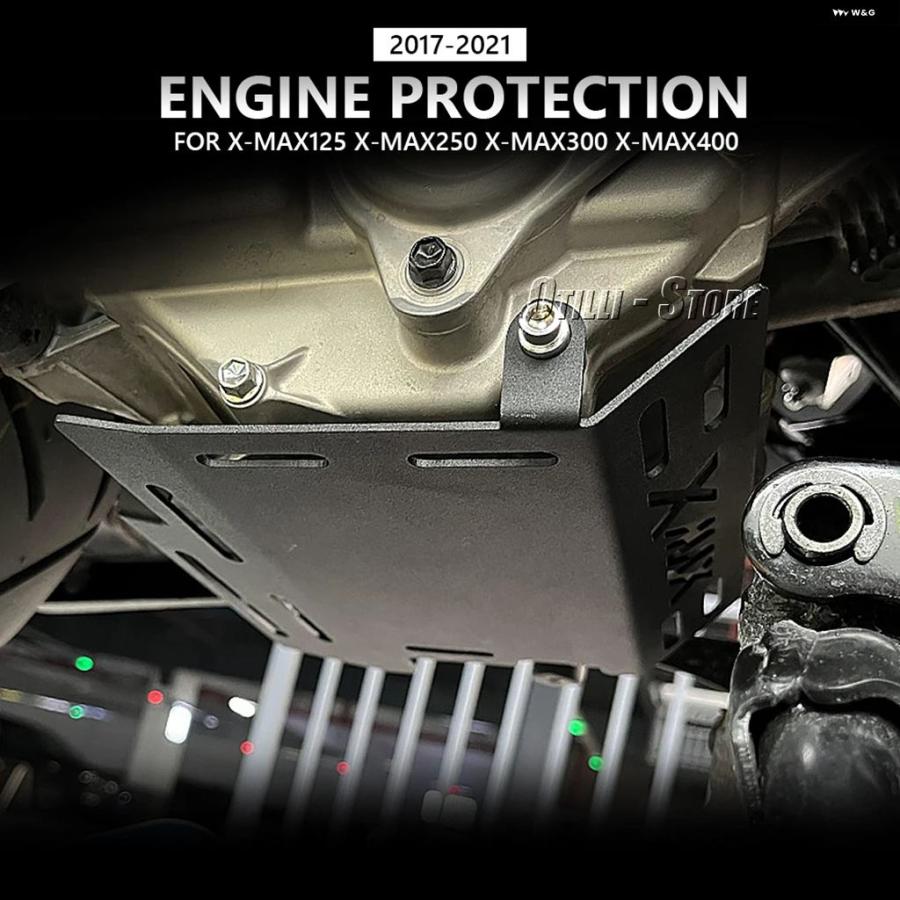 ブランド登録なし - 並行輸入品 ヤマハ 250 125 XMAX300 XMAX250 XMAX 400 2017 - 2020 2021 自動二輪車 発動機 シャーシ 取りまかなう かばい立て プロテクター