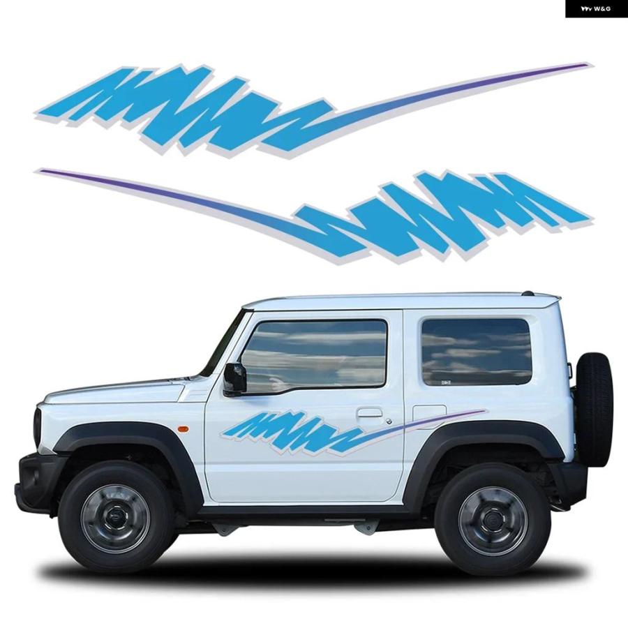 並行輸入品 JB64W JB74W ジムニー 車用ドアサイド ステッカー ボビー