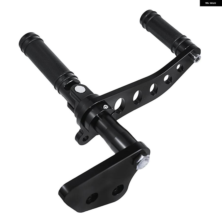 並行輸入品 ハーレー ダビッドソンダイナスーパー グライド FXD FXDXストリートボブ用 2000-2015 フォワード コントロール フットペグ ブラック | ブランド登録なし | 01