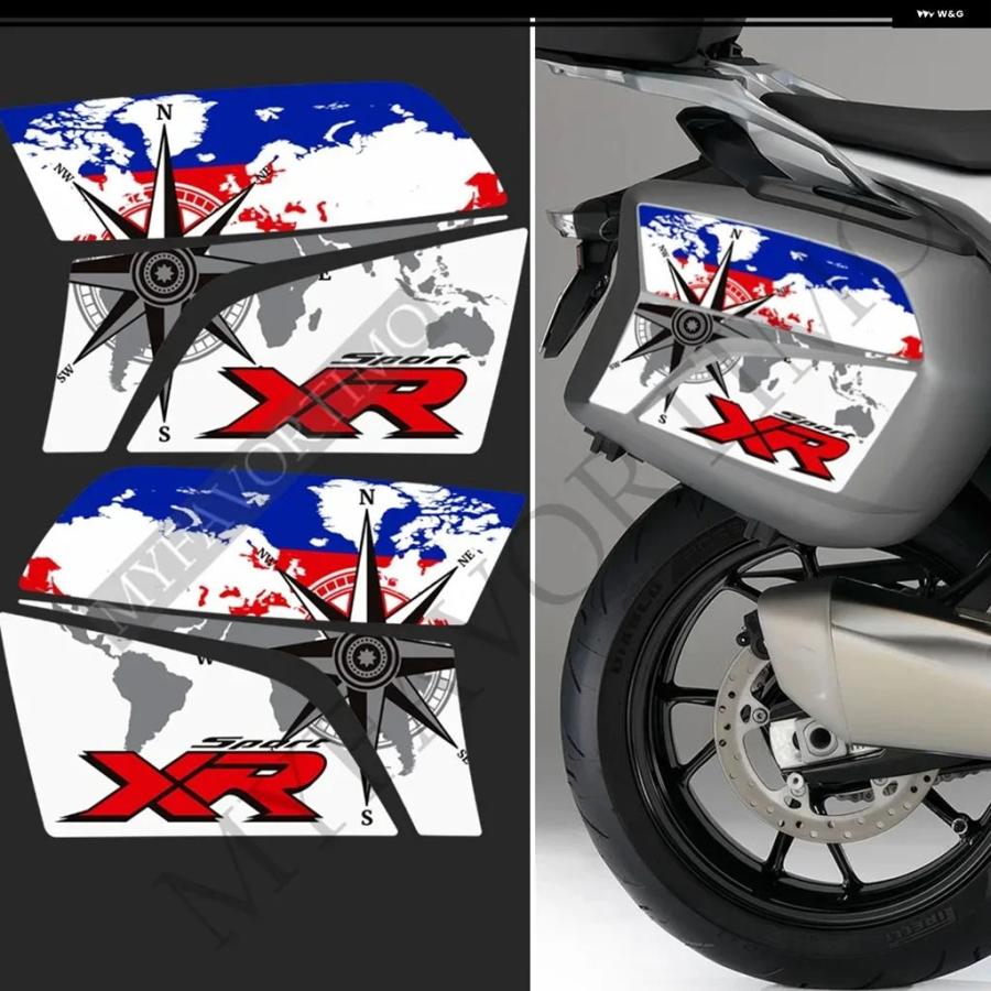 並行輸入品 BMW 900 2016-2022用 バイク ケース ステッカー サイド ボックス パニア ラゲッジ デカール F900XR S1000XR | ブランド登録なし | 01