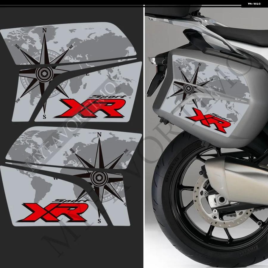 並行輸入品 BMW 900 2016-2022用 バイク ケース ステッカー サイド ボックス パニア ラゲッジ デカール F900XR S1000XR | ブランド登録なし | 02
