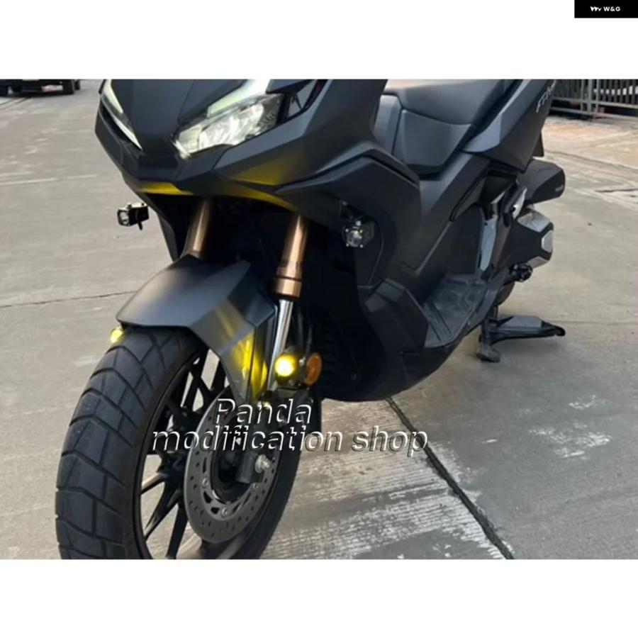 並行輸入品 ホンダ 350 ADV 2021 - 23 フォグランプ ブラケット アクセサリースポットライト オートバイ 補助ライト ADV350 350ADV | ブランド登録なし | 01