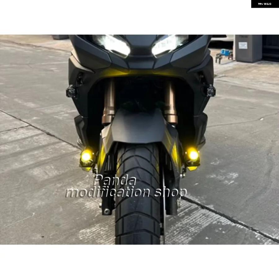 並行輸入品 ホンダ 350 ADV 2021 - 23 フォグランプ ブラケット アクセサリースポットライト オートバイ 補助ライト ADV350 350ADV | ブランド登録なし | 02