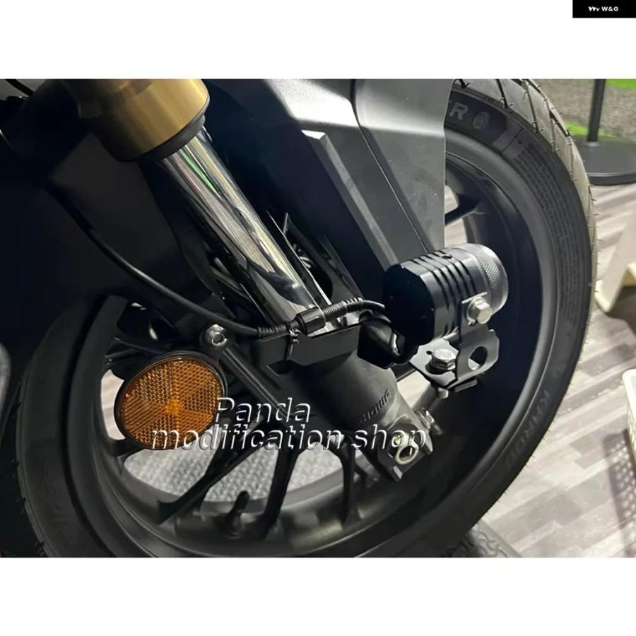 並行輸入品 ホンダ 350 ADV 2021 - 23 フォグランプ ブラケット アクセサリースポットライト オートバイ 補助ライト ADV350 350ADV | ブランド登録なし | 03