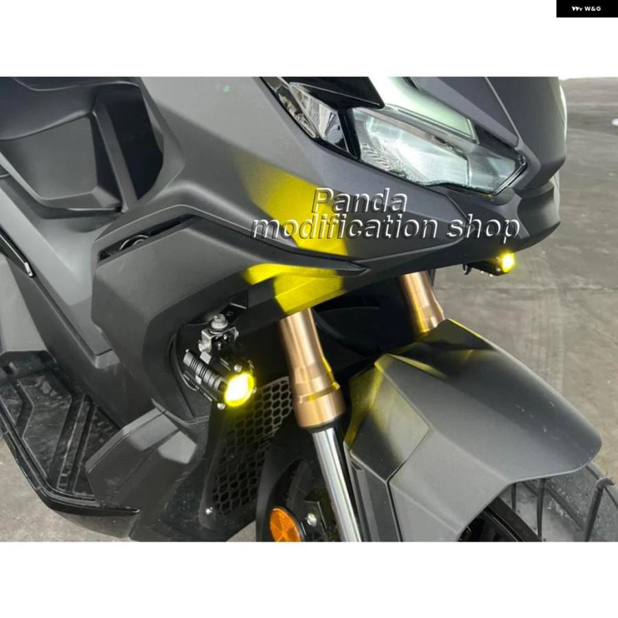並行輸入品 ホンダ ADV 350 オートバイ フォグランプ ブラケット 補助ライト 2021 - 23 パーツ ADV350 | ブランド登録なし | 04
