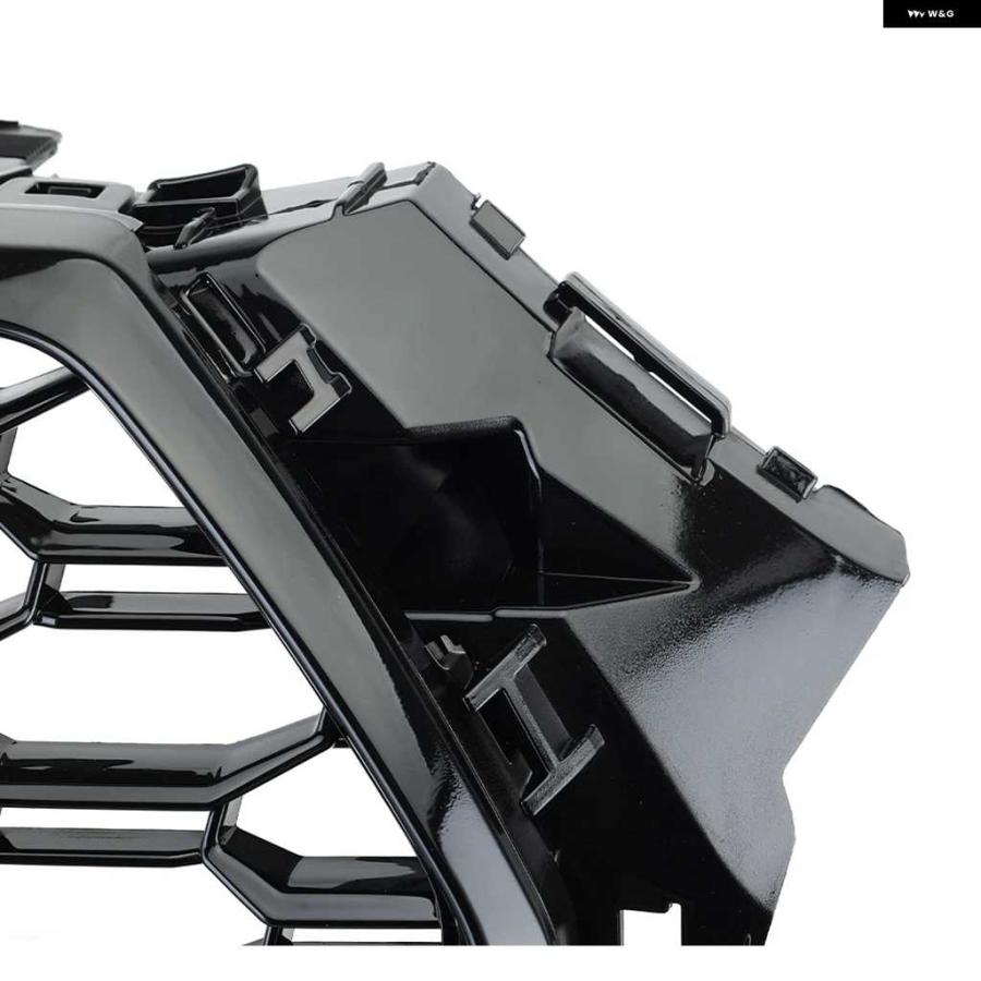 【並行輸入品】フロント バンパー レーシング グリル アウディ A4 アバント S4 Sライン B9 2017 -2019 EU ハニカム グリル メッシュ グリル 交換部品 | ブランド登録なし | 06