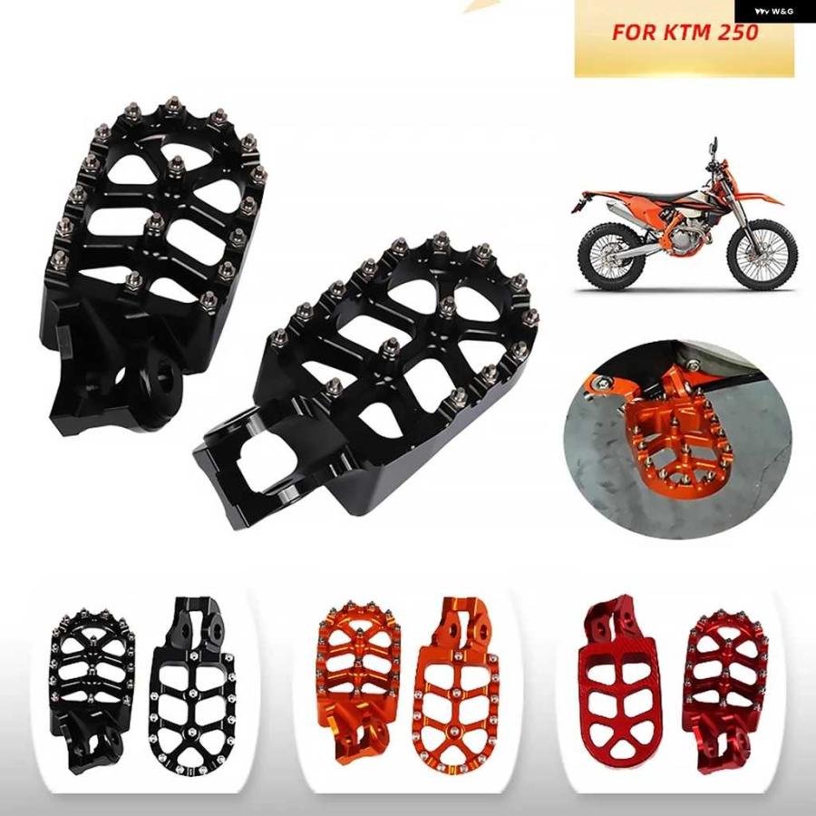 並行輸入品KTM XC-F XCF SX-F SXF EXC-F EXCF XCW TPI 125 150 250 2021-23 アクセサリー フットレスト フットペグ フットレスト ペグ_5