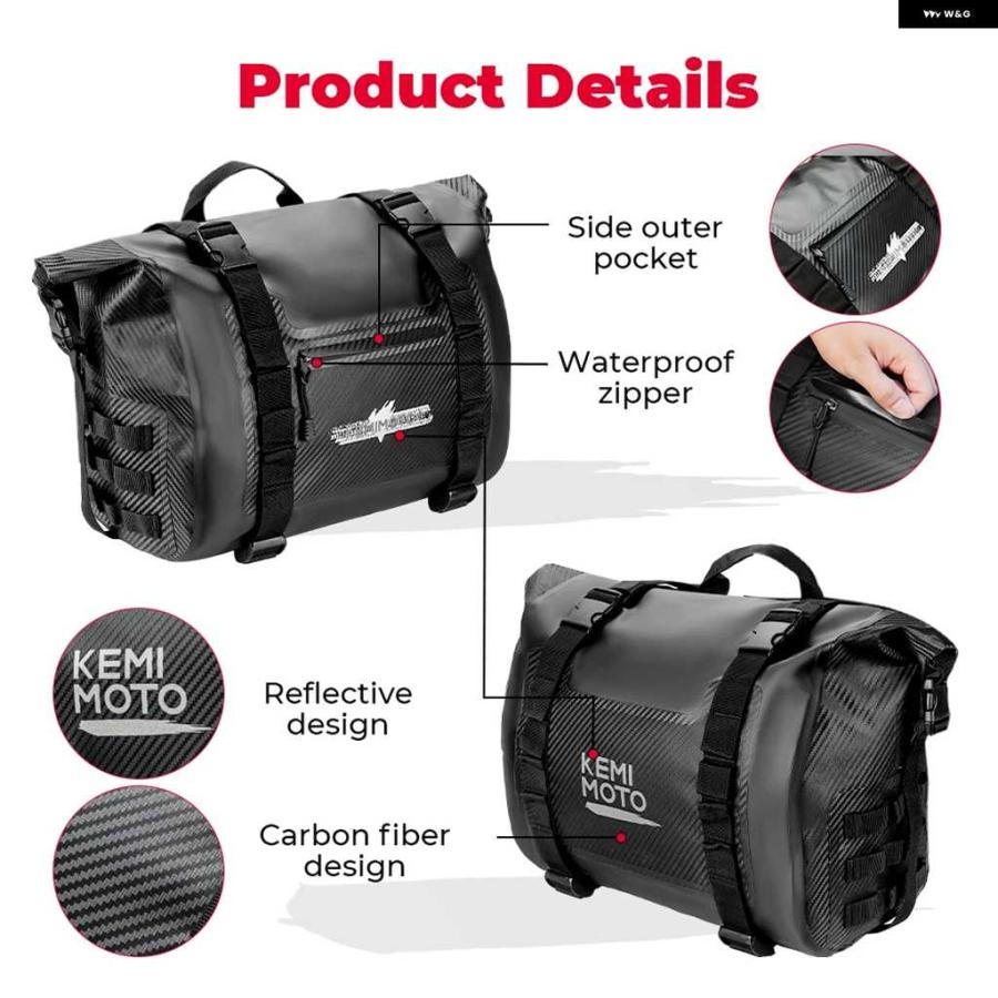 並行輸入品オートバイ バイク サドルバッグ 2個 25L PVC 防水 サイド サドルバッグ BMW R1250GS R1200GS F850GS F750GS LC ADV_4
