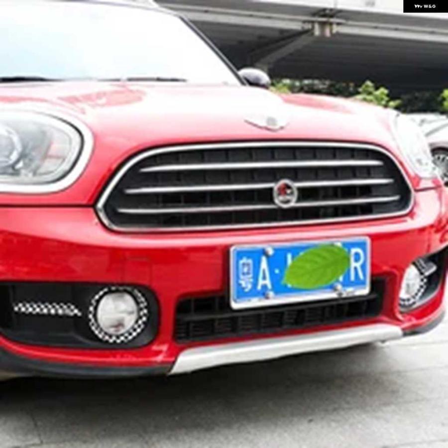 並行輸入品MINI COOPER COUNTRYMAN アクセサリー F60 車用フロント フォグランプ 装飾 フレーム F 60 デコレーションリング ストリップ トリム カバー | ブランド登録なし | 10