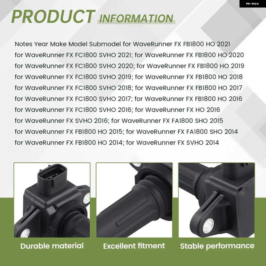 並行輸入品4X イグニッション コイル H6T11272 ウェーブランナー VX FX クルーザー LTD HO SHO SVHO 6S5-82310-00-00 | ブランド登録なし | 05