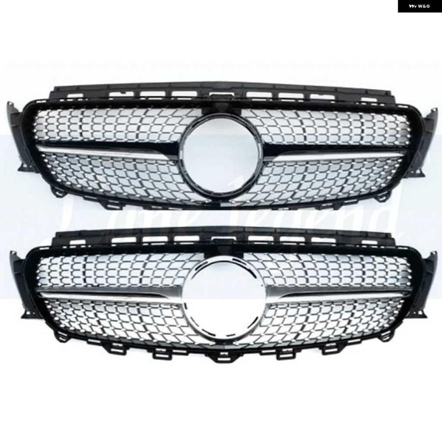 並行輸入品W213 GT グリル ダイヤモンド グリル E63S スタイル メルセデス ベンツ E クラス C238 クーペセダン 2016-2019 E300 E350 E200 E320 E400 | ブランド登録なし | 05