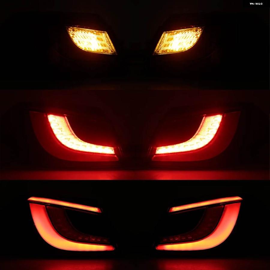 並行輸入品車用LED リア テールライト インフィニティ Q70 Q70L 2015-19 ウィンカーライト ストップブレーキ フォグランプ カーアクセサリー | ブランド登録なし | 03