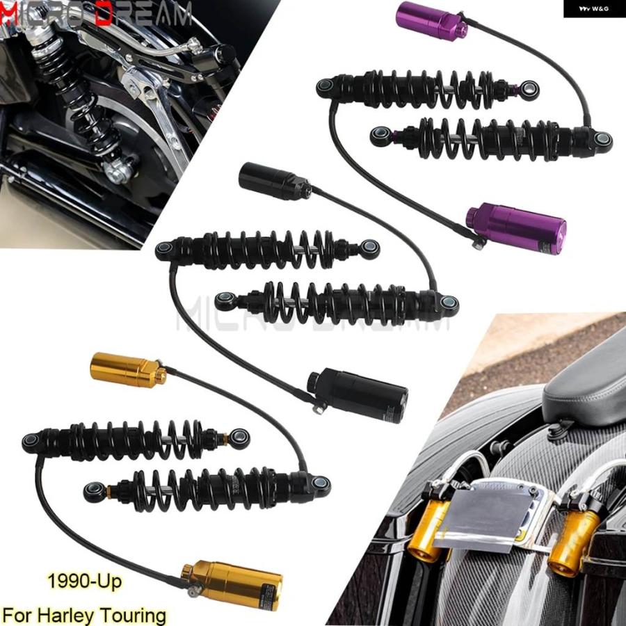 ブランド登録なし - 並行輸入品自動二輪車 13inリアサスペンションエアショック アブソーバー ハーレー ツーリングウルトラ 古典派音楽 ロードキング エレクトラロード